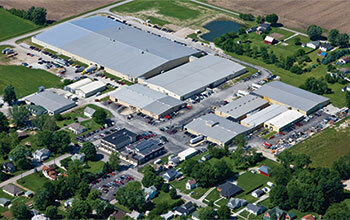Draper's headquarters and manufacturing complex in Spiceland, Ind., employs just over 500 people in a town with a population of just over 800.