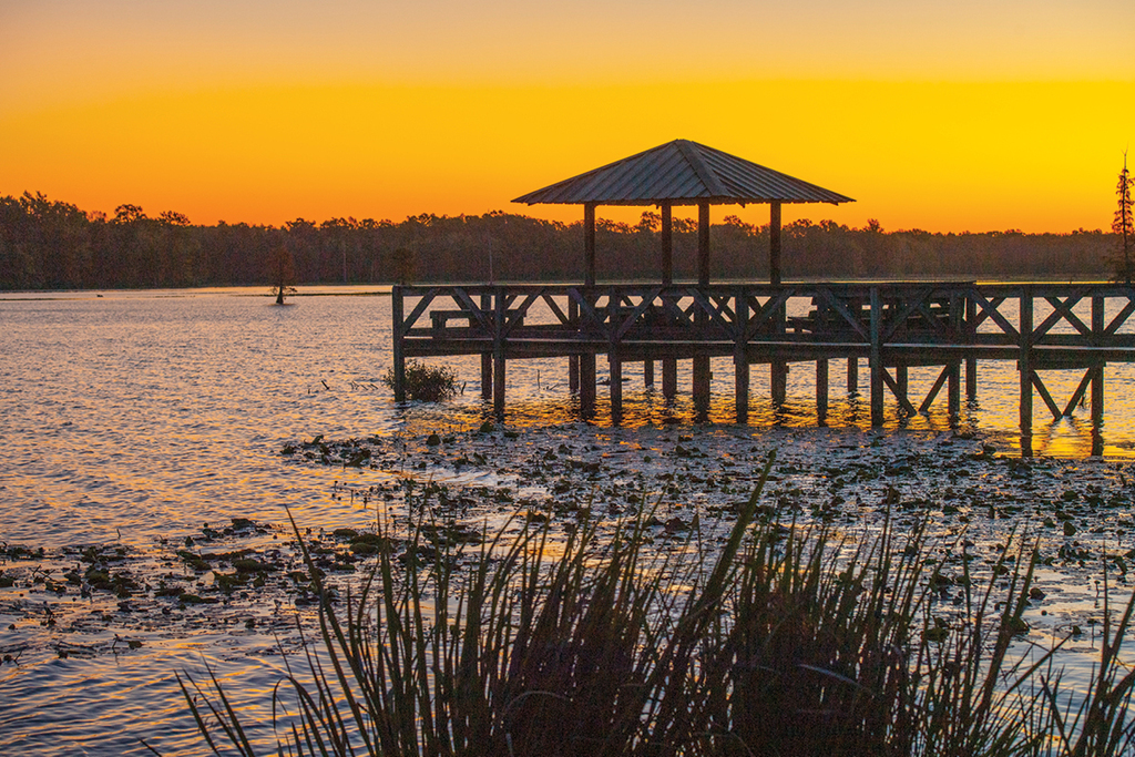 At 6,700 acres, Lake Conway is the largest man-made game and fish commission lake in the United States.