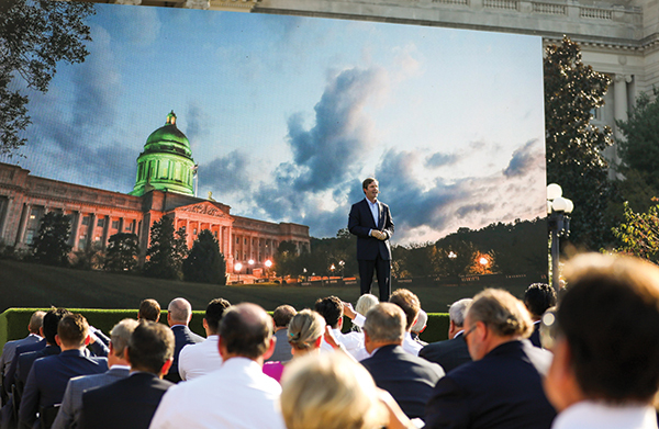 INTERVIEW WITH THE GOVERNOR
