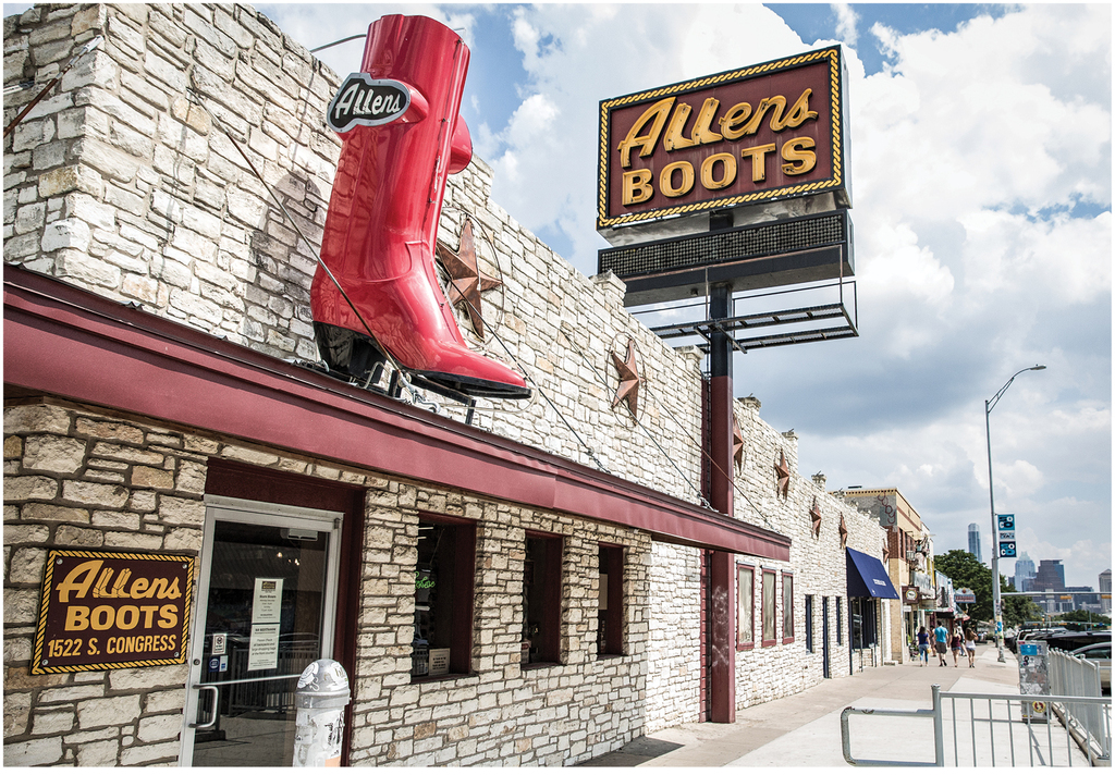 Allens Boots are big business in Austin.