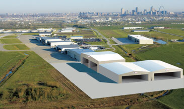 Midcoast Aviation's new hangars