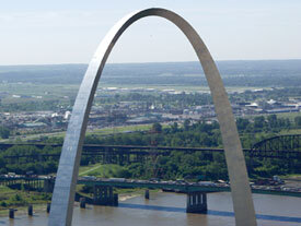 Gateway Arch in St. Louis