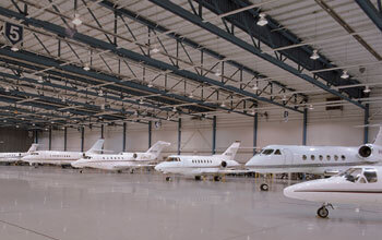 NetJets hangar
