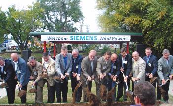 SiemensGroundBreaking