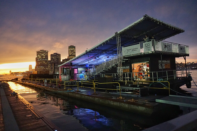 Glassbarge Launch