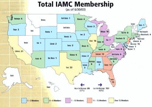 Total IAMC Membership