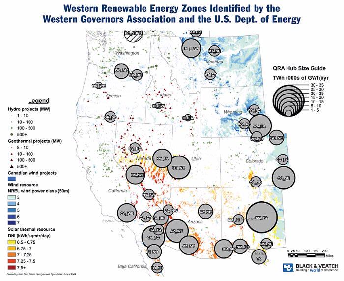 ALTERNATIVE ENERGY HUBS