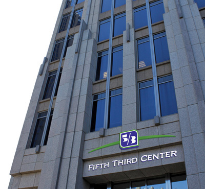 Cincinnati-based Fifth Third Bank has moved 250 employees into its new North Carolina headquarters at 201 North Tryon Street in Uptown Charlotte. The building is now known as Fifth Third Center. The bank occupies 71,000 sq. ft. (6,600 sq. m.) of space in the building and has room to expand. The move is part of the bank’s plan to grow aggressively in the state in the next three years.