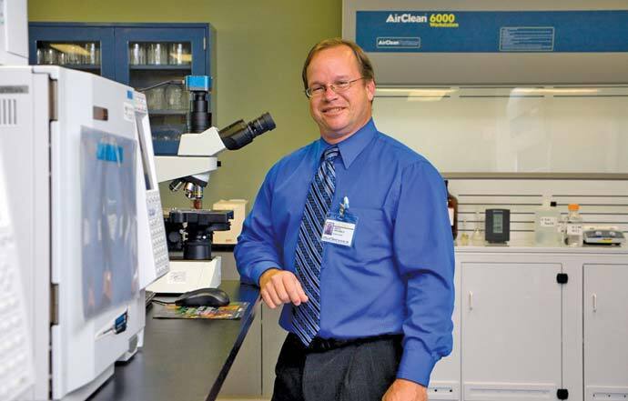 Doug Drabble, director of the BioNetwork and Life Science Initiatives in Winston-Salem and Raleigh