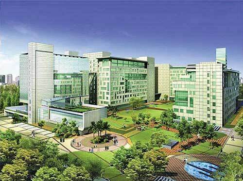 A proposed IT park being developed by Shapoorji & Pallonji.