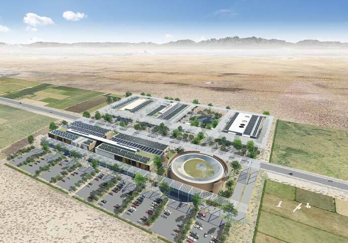The Center for Innovation, Testing & Evaluation, or “CITE,” is a 20-square-mile (52-sq.-km.) project from Pegasus Global Holdings destined for an area called the EnergyPlex near Hobbs, N.M. Though portrayed as a “ghost town” in many press accounts, the development, announced this spring, could truly be the ultimate science park, providing “the opportunity for end-to-end testing, evaluation and demonstration of new intelligent and green technologies and innovations emerging from the world’s public laboratories, universities, and the private sector,” said Pegasus. Visit SiteSelection.com in July for the full story about “Project Sandbox.            