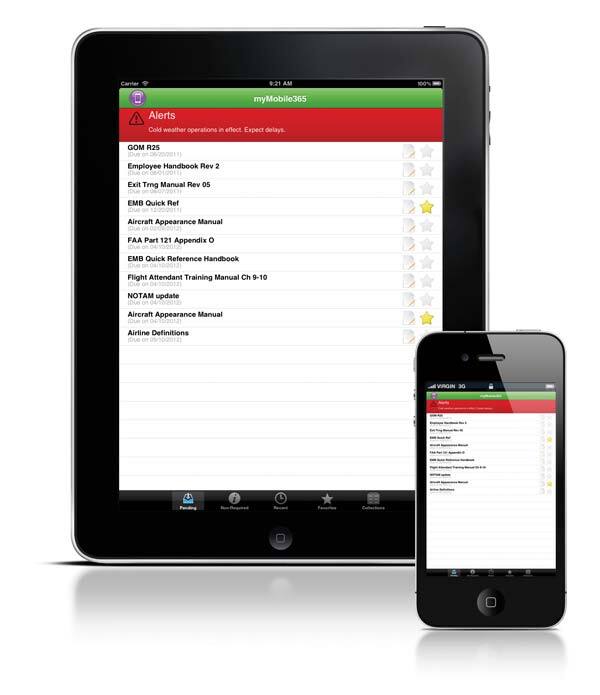 Software developer Comply 365 Solutions is developing mobile device programs for the aviation sector