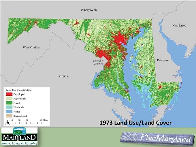 Maryland 1973 Land Use/Cover