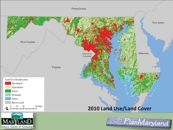 Maryland 2010 Land Use/Cover