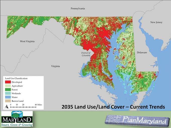 Maryland 2035 Land Use/Cover