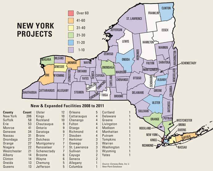 New York Project Map