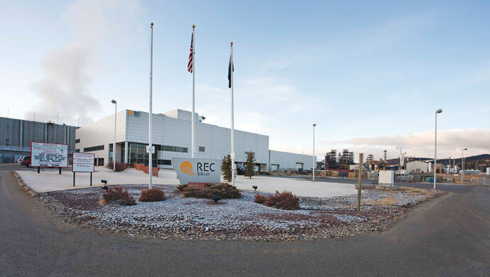REC Silicon employs about 300 workers making polysilicon in Butte for the solar and semiconductor industries.