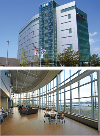 KONE Bldg 01 and Quad Cities Campus of WIU