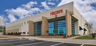 Missouri City in Fort Bend County is the location of Niagara Bottling LLC’s next plant, which will resemble the rendering here.