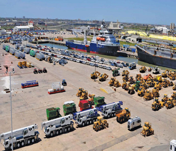 Port Galveston Cargo Docks