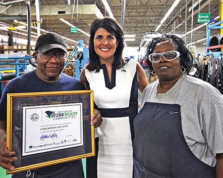 GovHaley_ColletonCnty_event