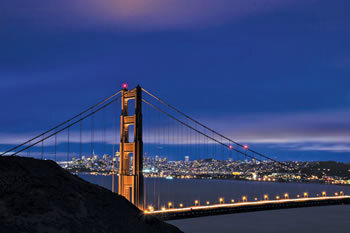 San Francisco’s iconic Golden Gate Bridge