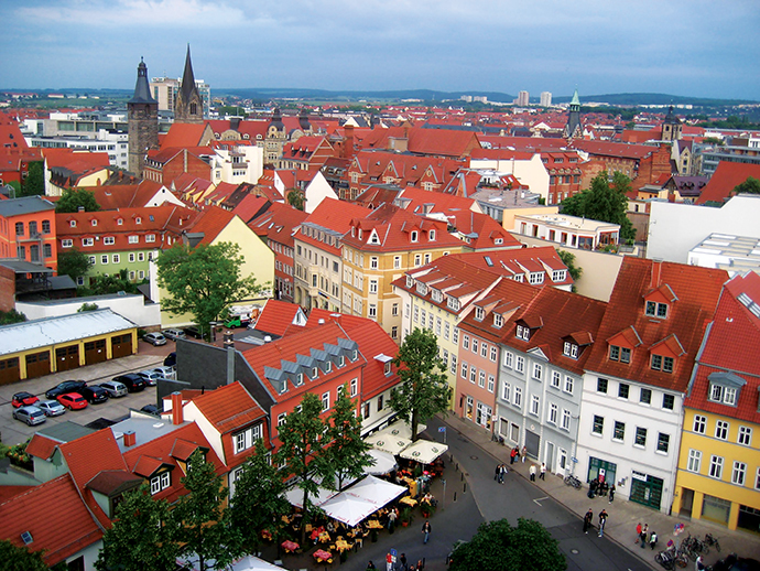 Downtown Erfurt