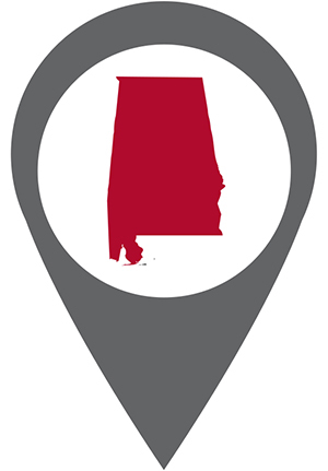 Alabama Pin Icon