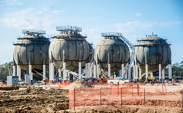 SASOL Alcohol Storage Spheres
