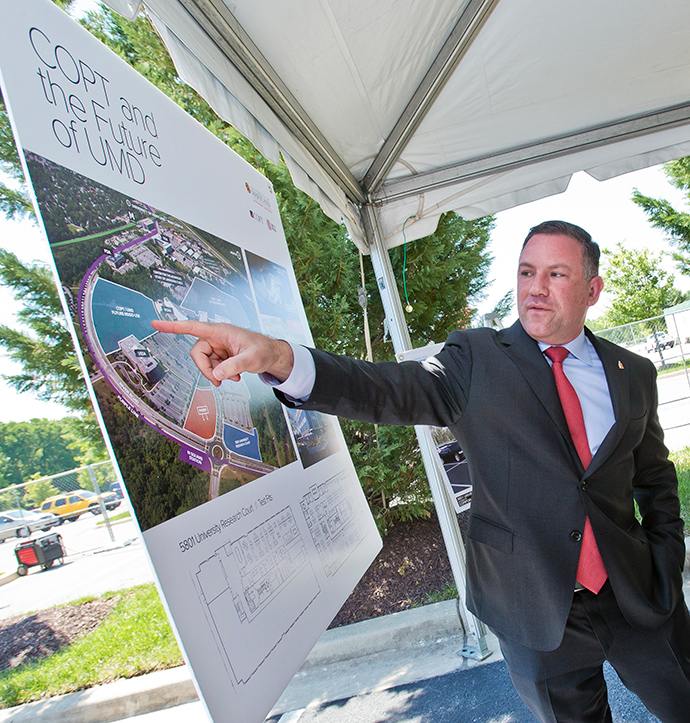 Ken Ulman, UMD’s chief strategy officer for economic development