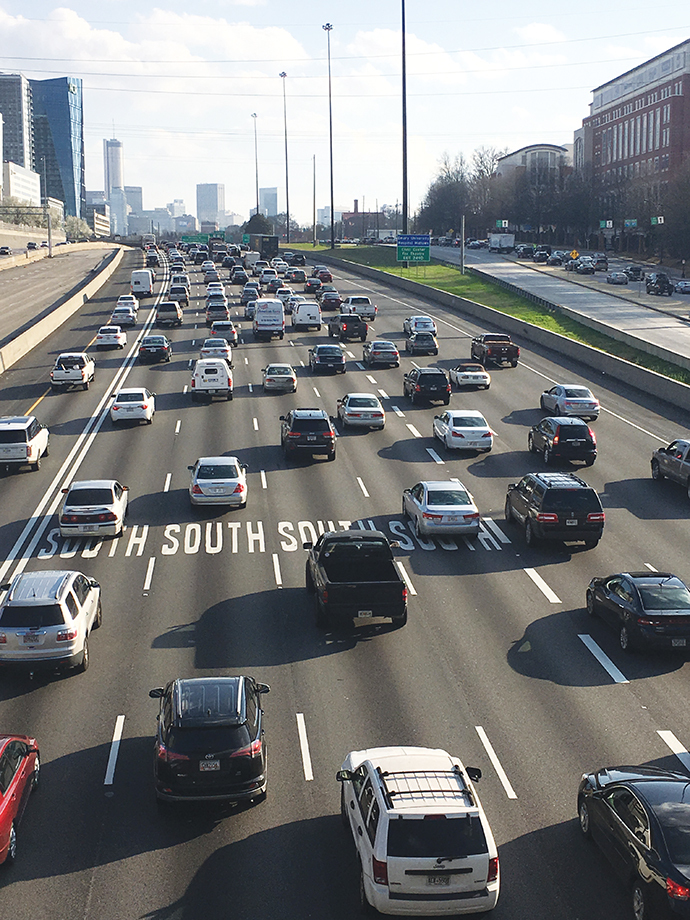 “Achilles Heel”: Atlanta rates as the country’s fourth-most congested city in a recent study by INRIX.