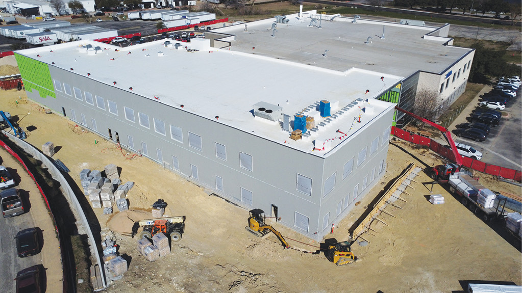 KoMiCo nears completion of its expansion in Round Rock.