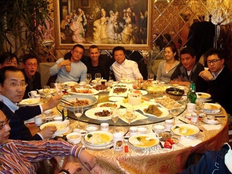 Dinner in Shanghai