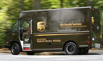 UPS hybrid truck