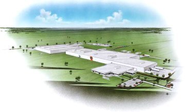 An artist's rendering of the project in Jonesboro