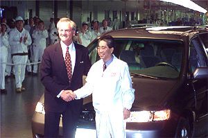 Gov. Don Siegelman, left