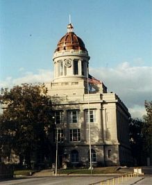 The Carter County Courthouse in Ardmore, Okla.