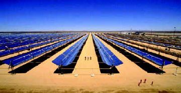 solar/thermal generation field