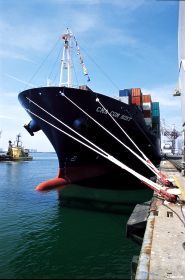 CMA-CGM container ship