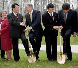 Bridgestone APM groundbreaking in Dickson, Tenn.