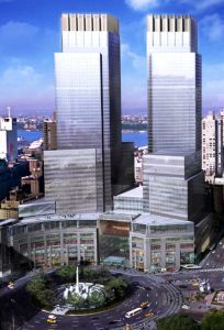 Rendering of AOL Time Warner Center