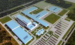 Rendering of Hyundai's Alabama plant