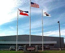 The empty 150,000-sq.-ft. (13,500-sq.-m.) plant that Faurecia bought.