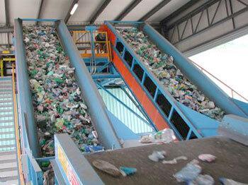 Recycling plant