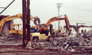 Bayonne, N.J. demolition