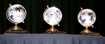 Development Hall of Fame trophies