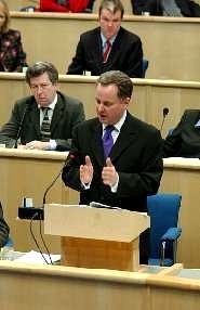 Scottish First Minister Jack McConnell