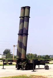 Northrop's concept model of the KEI launchers