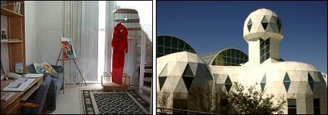Biosphere apartment (left)