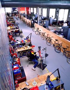 SRAM's Chicago headquarters